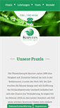 Mobile Screenshot of physiotherapie-kerstan.de